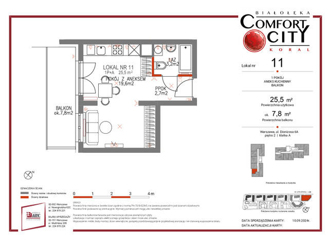 Mieszkanie w inwestycji Comfort City Koral, symbol 11 » nportal.pl