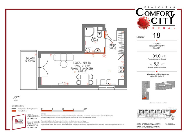 Mieszkanie w inwestycji Comfort City Koral, symbol 18 » nportal.pl