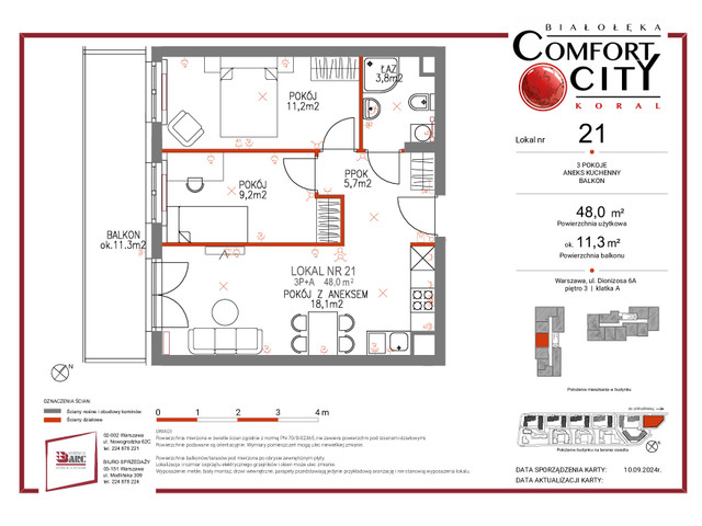 Mieszkanie w inwestycji Comfort City Koral, symbol 21 » nportal.pl