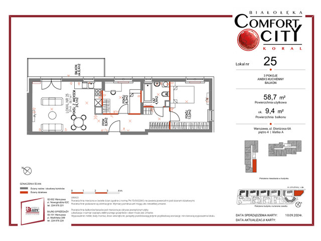 Mieszkanie w inwestycji Comfort City Koral, symbol 25 » nportal.pl