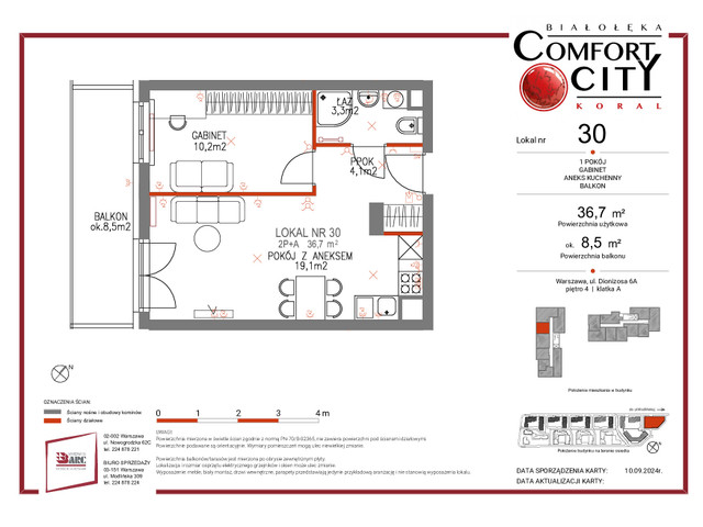 Mieszkanie w inwestycji Comfort City Koral, symbol 30 » nportal.pl