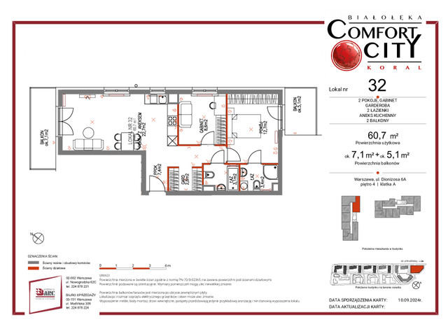 Mieszkanie w inwestycji Comfort City Koral, symbol 32 » nportal.pl