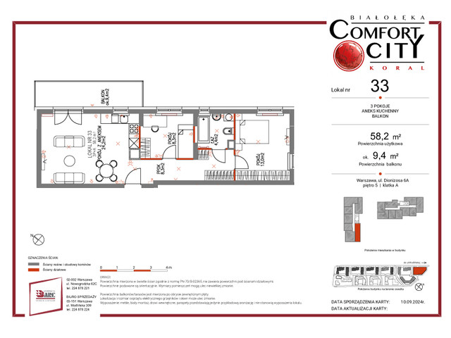 Mieszkanie w inwestycji Comfort City Koral, symbol 33 » nportal.pl