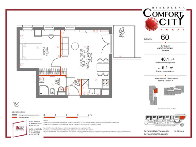 Mieszkanie w inwestycji Comfort City Koral, symbol 60 » nportal.pl