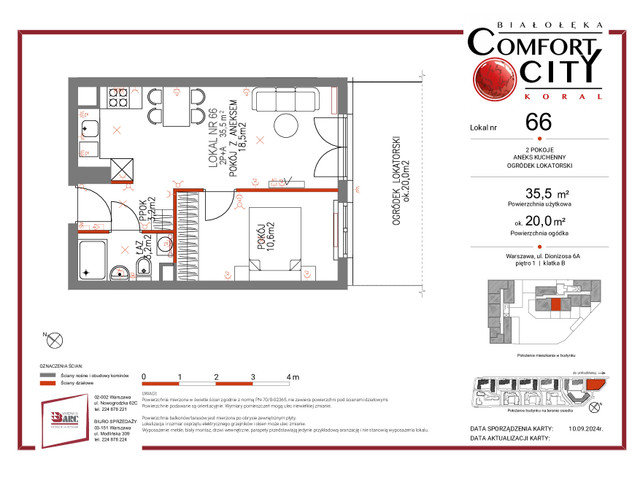 Mieszkanie w inwestycji Comfort City Koral, symbol 66 » nportal.pl