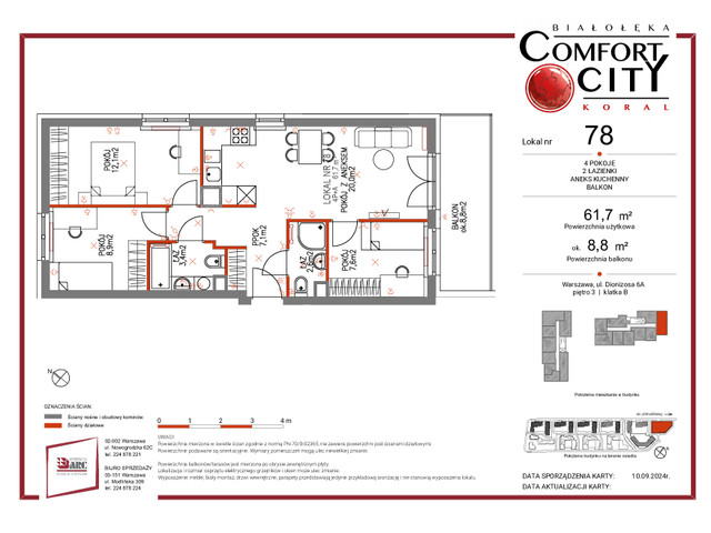 Mieszkanie w inwestycji Comfort City Koral, symbol 78 » nportal.pl