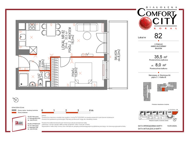 Mieszkanie w inwestycji Comfort City Koral, symbol 82 » nportal.pl