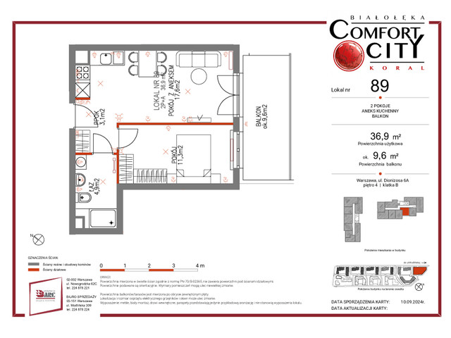 Mieszkanie w inwestycji Comfort City Koral, symbol 89 » nportal.pl