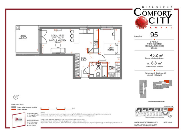 Mieszkanie w inwestycji Comfort City Koral, symbol 95 » nportal.pl