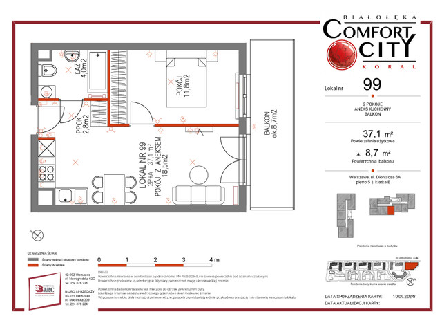 Mieszkanie w inwestycji Comfort City Koral, symbol 99 » nportal.pl