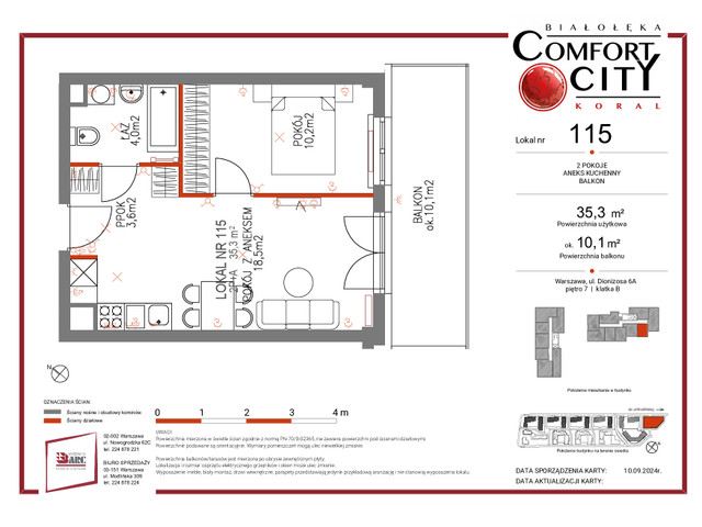 Mieszkanie w inwestycji Comfort City Koral, symbol 115 » nportal.pl