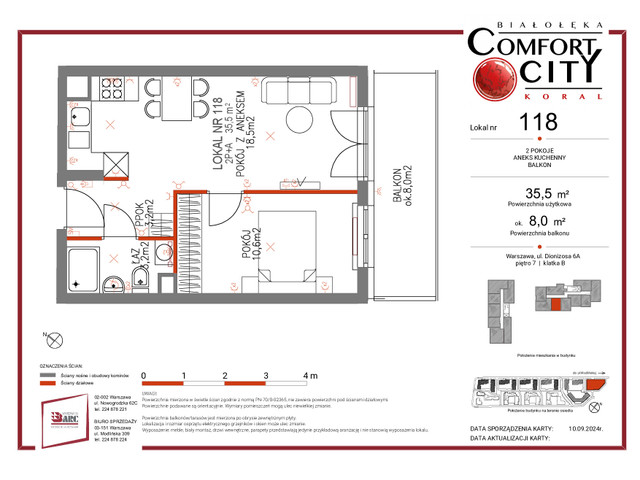 Mieszkanie w inwestycji Comfort City Koral, symbol 118 » nportal.pl