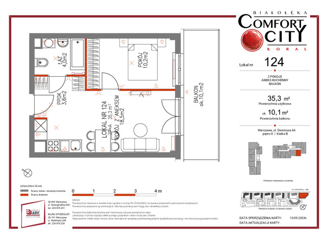 Mieszkanie w inwestycji Comfort City Koral, symbol 124 » nportal.pl