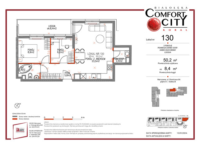 Mieszkanie w inwestycji Comfort City Koral, symbol 130 » nportal.pl