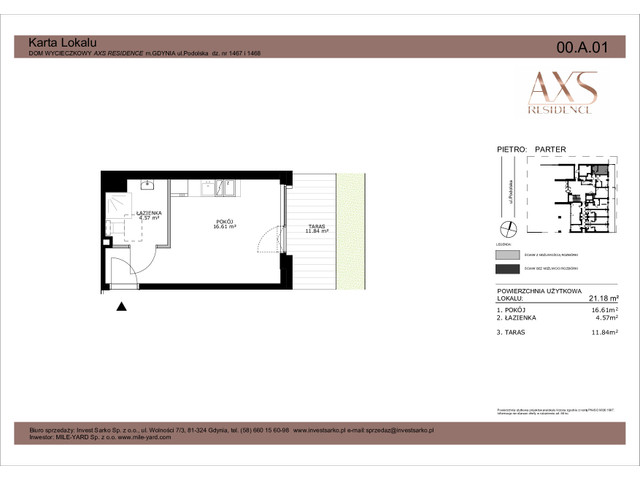 Mieszkanie w inwestycji AXS Residence, symbol 00.A.01 » nportal.pl