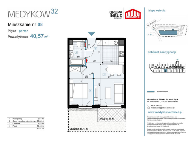 Mieszkanie w inwestycji Medyków 32, symbol M.8 » nportal.pl