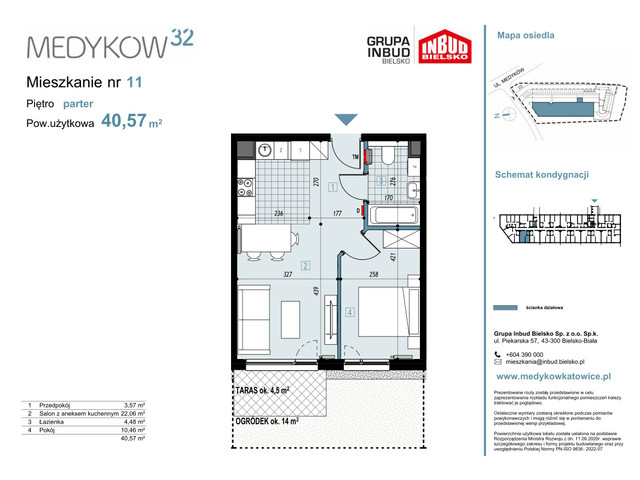 Mieszkanie w inwestycji Medyków 32, symbol M.11 » nportal.pl