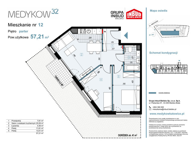 Mieszkanie w inwestycji Medyków 32, symbol M.12 » nportal.pl