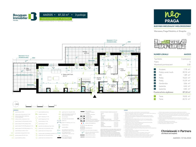 Mieszkanie w inwestycji Neo Praga, symbol AA0505 » nportal.pl