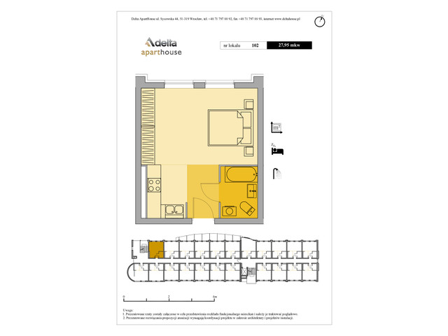 Mieszkanie w inwestycji Delta Apart House, symbol 102 » nportal.pl