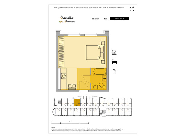 Mieszkanie w inwestycji Delta Apart House, symbol 106 » nportal.pl