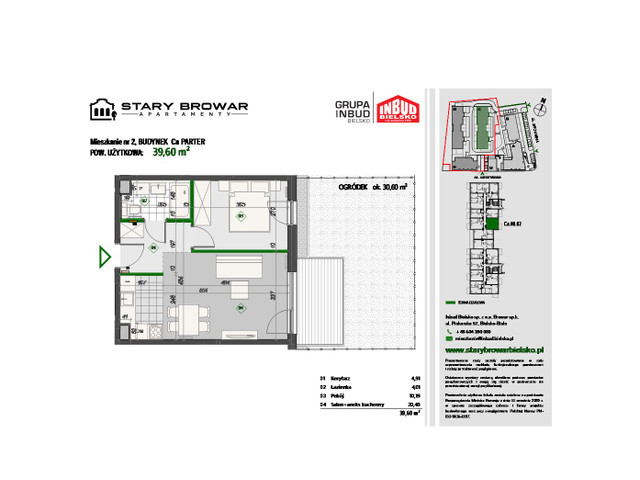 Mieszkanie w inwestycji Stary Browar Apartamenty - etap II, symbol C2 » nportal.pl