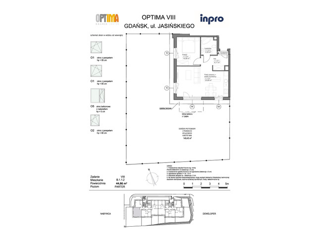 Mieszkanie w inwestycji Optima, symbol B.1.1.2 » nportal.pl