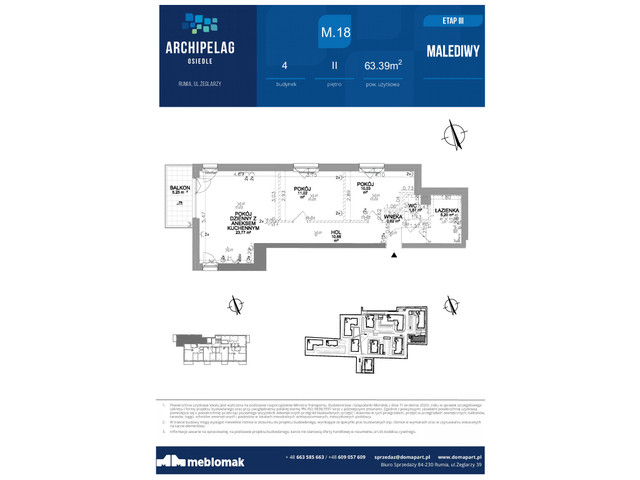 Mieszkanie w inwestycji Osiedle Archipelag, symbol M18 » nportal.pl