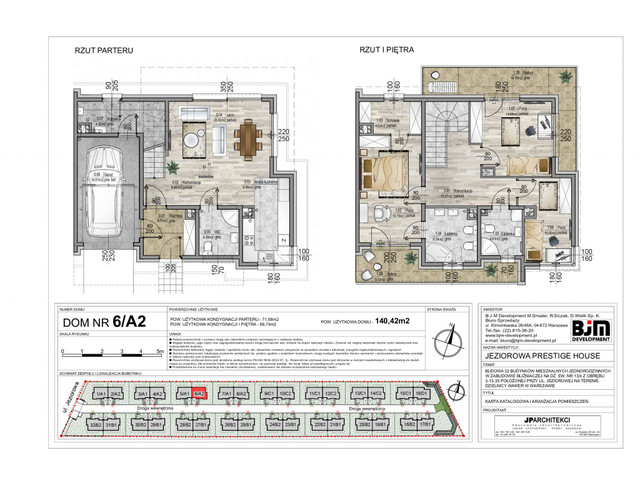 Dom w inwestycji Jeziorowa Prestige House, symbol 6/A2 » nportal.pl