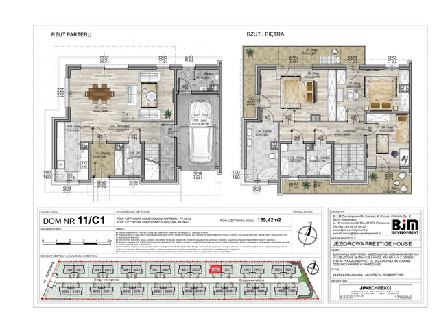 Dom w inwestycji Jeziorowa Prestige House, budynek Promocja!, symbol 11/C1 » nportal.pl