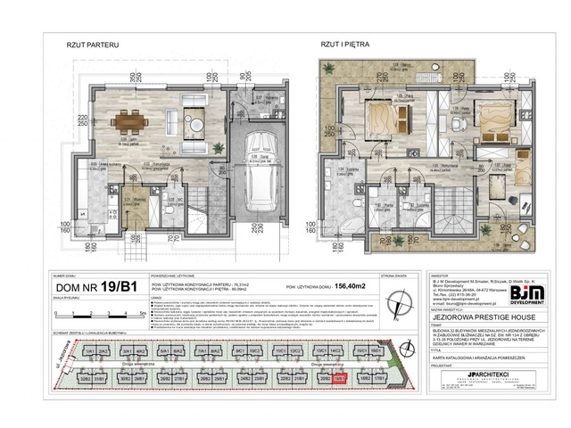 Dom w inwestycji Jeziorowa Prestige House, symbol 19/B1 » nportal.pl