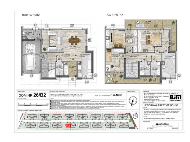 Dom w inwestycji Jeziorowa Prestige House, symbol 26/B2 » nportal.pl