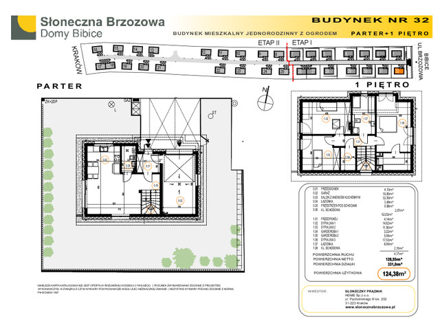 Dom w inwestycji Słoneczna Brzozowa, budynek Rezerwacja., symbol B32 » nportal.pl