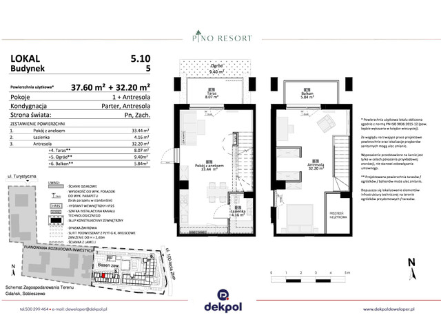 Mieszkanie w inwestycji Pino Resort, symbol 5.10 » nportal.pl