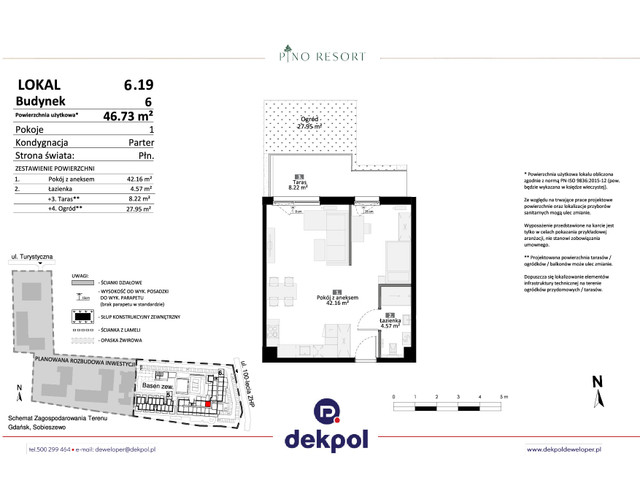 Mieszkanie w inwestycji Pino Resort, symbol 6.19 » nportal.pl