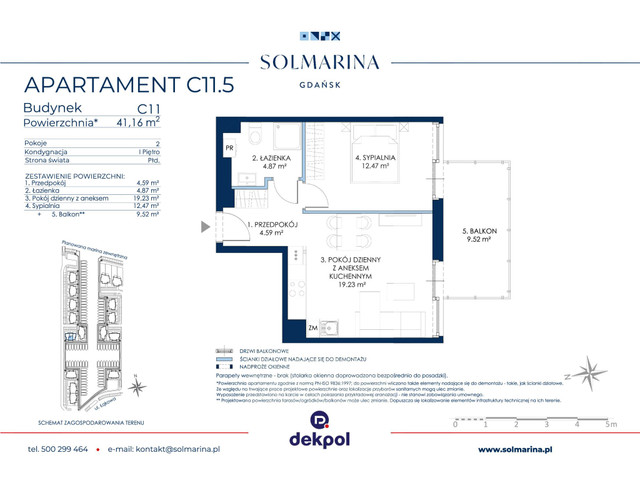 Mieszkanie w inwestycji Sol Marina, symbol C11.5 » nportal.pl