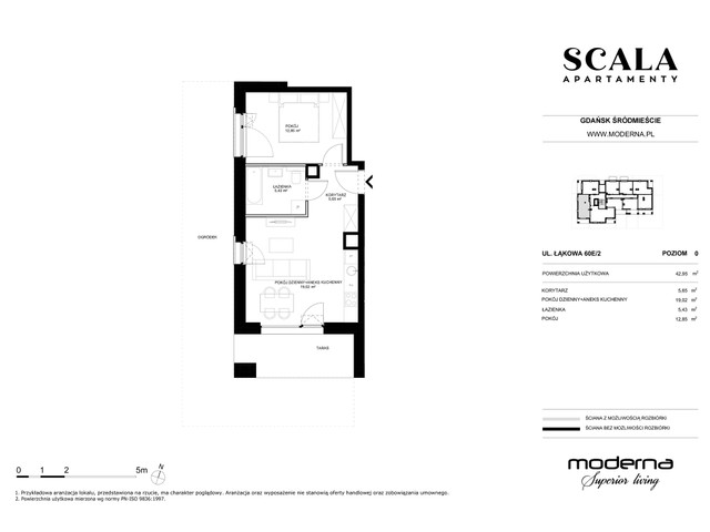 Mieszkanie w inwestycji Apartamenty Scala, symbol E-2 » nportal.pl