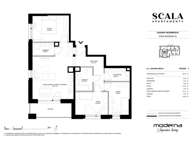 Mieszkanie w inwestycji Apartamenty Scala, symbol E-24 » nportal.pl