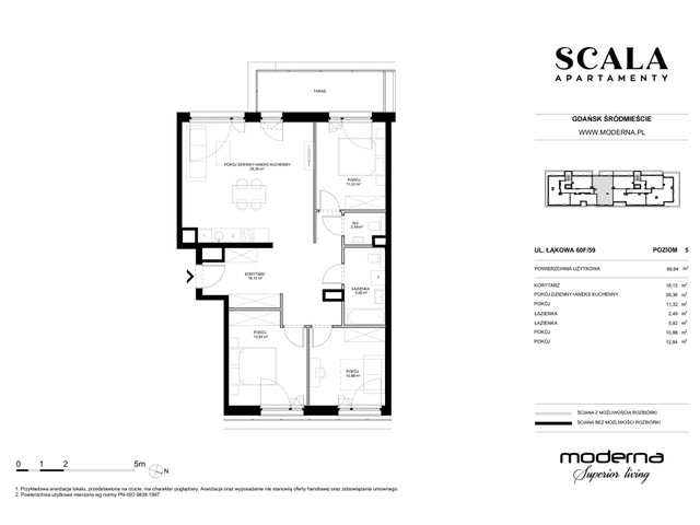 Mieszkanie w inwestycji Apartamenty Scala, symbol F-59 » nportal.pl