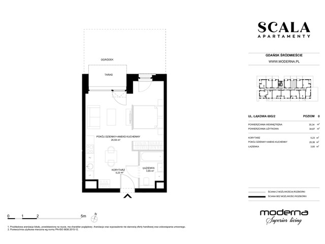 Mieszkanie w inwestycji Apartamenty Scala, symbol G-2 » nportal.pl