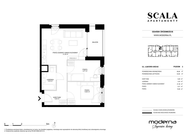 Mieszkanie w inwestycji Apartamenty Scala, symbol G-42 » nportal.pl