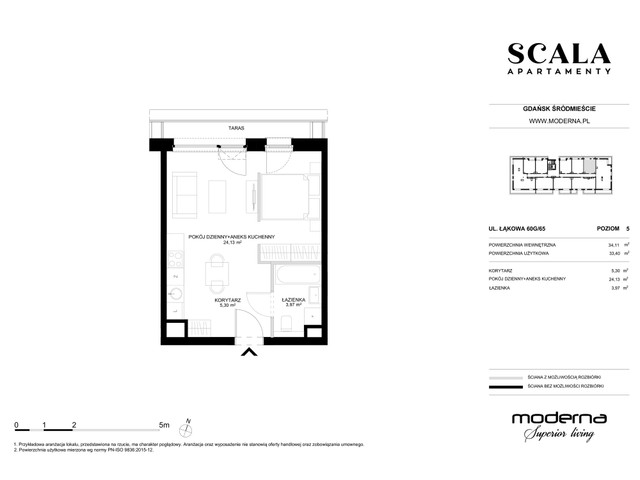 Mieszkanie w inwestycji Apartamenty Scala, symbol G-65 » nportal.pl