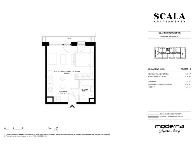 Mieszkanie w inwestycji Apartamenty Scala, symbol H-64 » nportal.pl