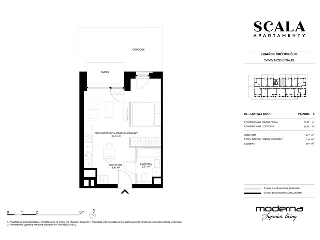 Mieszkanie w inwestycji Apartamenty Scala, symbol K-1 » nportal.pl