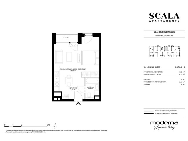 Mieszkanie w inwestycji Apartamenty Scala, symbol K-31 » nportal.pl