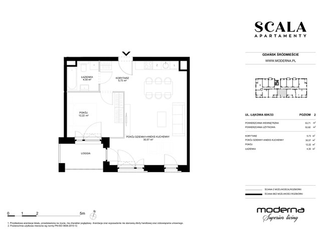 Mieszkanie w inwestycji Apartamenty Scala, symbol K-33 » nportal.pl