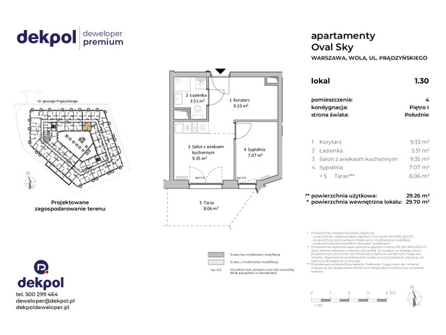 Mieszkanie w inwestycji OVAL SKY, budynek CONDOHOTEL, symbol 1.30 » nportal.pl