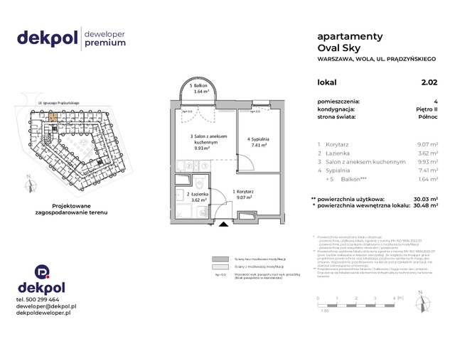 Mieszkanie w inwestycji OVAL SKY, budynek CONDOHOTEL, symbol 2.02 » nportal.pl