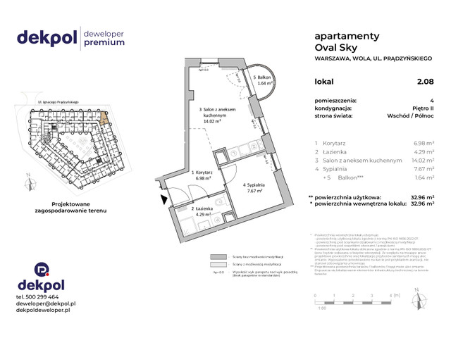 Mieszkanie w inwestycji OVAL SKY, budynek CONDOHOTEL, symbol 2.08 » nportal.pl