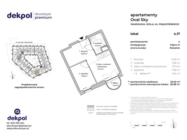 Mieszkanie w inwestycji OVAL SKY, symbol 4.17 » nportal.pl
